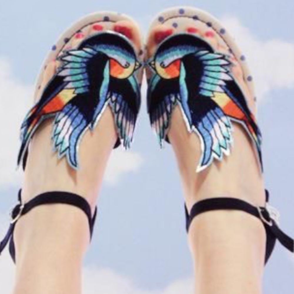 Miss L Fire The Bluebird sandal Size 39 - Picture 2 of 14
